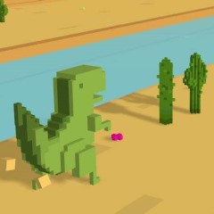 3D Dinosaur Game