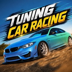 The car is speeding through dangerous terrain